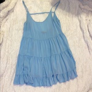 blue sundress